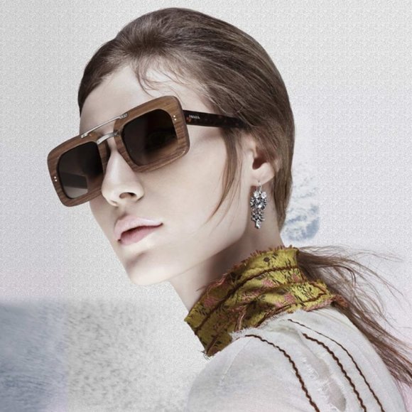 Prada Special Project Women's Sunglasses SPR 30R IAM-6S1 - Picture 4 of 4